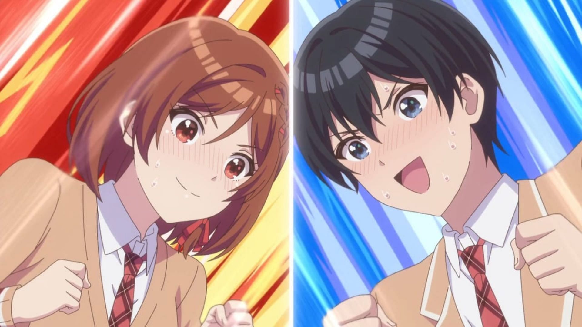 Akane and Saito, as seen in the anime (Image via Studio Gokumi and AXsiZ)