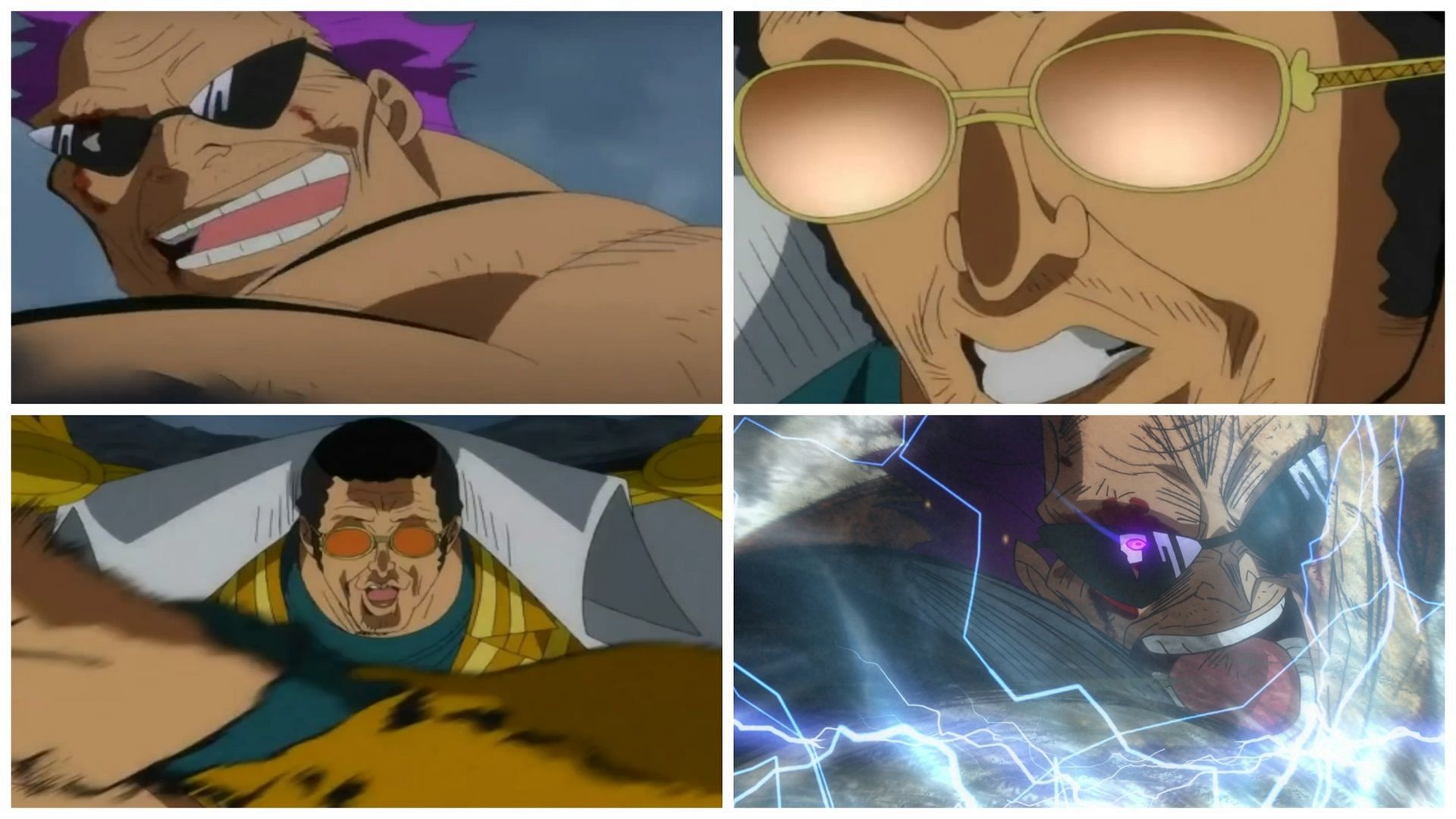 Kizaru vs Zephyr in One Piece Film: Z (Image via Toei Animation)