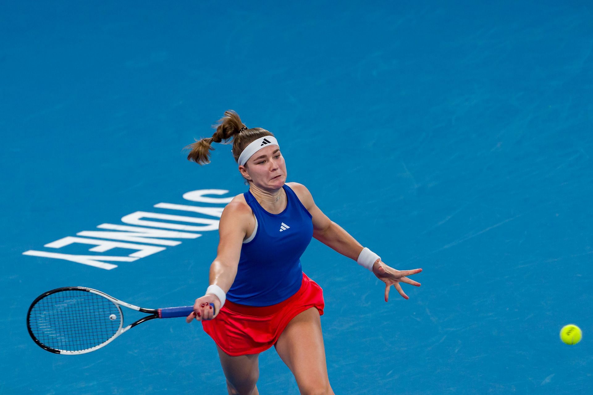 Karolina Muchova at the United Cup 2025. (Photo: Getty)