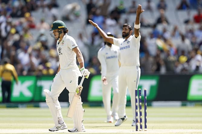 [Watch] Jasprit Bumrah & Sam Konstas have a fiery exchange on Day 1 of BGT 2024-25 5th Test