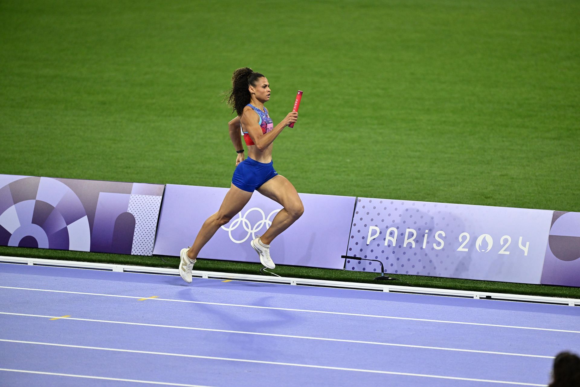 Olympic Games Paris 2024: Sydney McLaughlin-Levrone in action (Image: Getty)