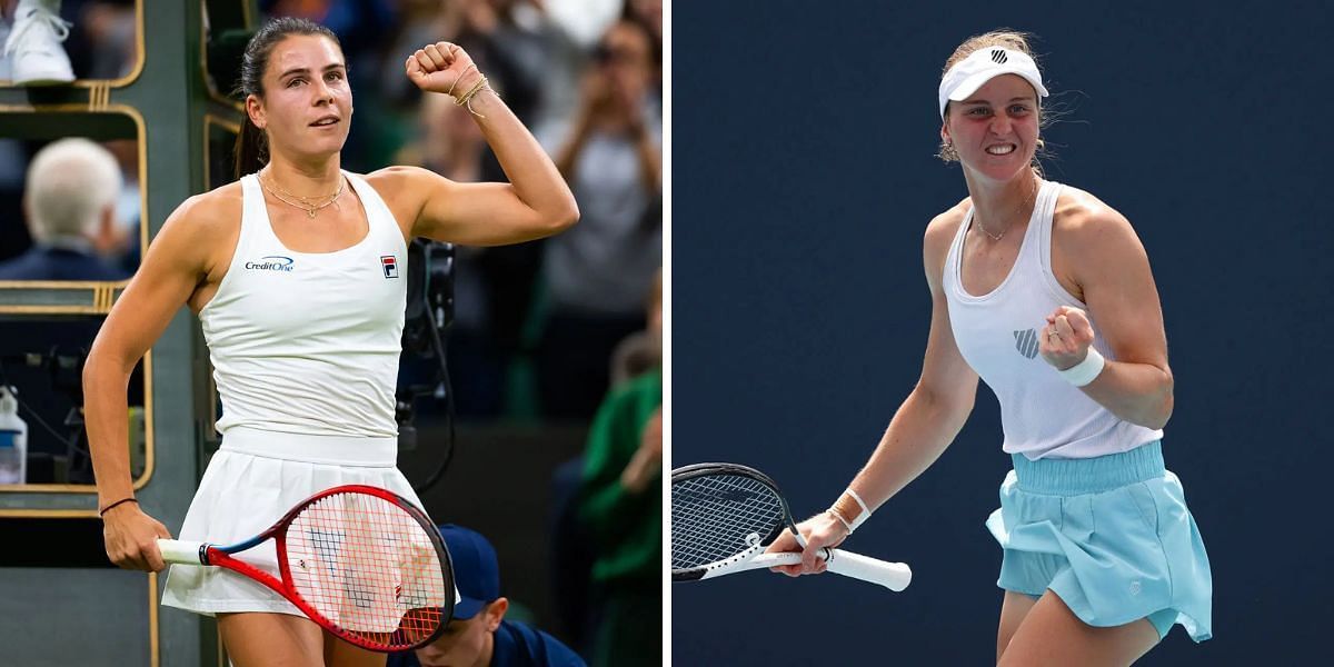 Emma Navarro vs Liudmila Samsonova is one of the quarterfinal matches at the Adelaide International 2025. (Photos: Getty)