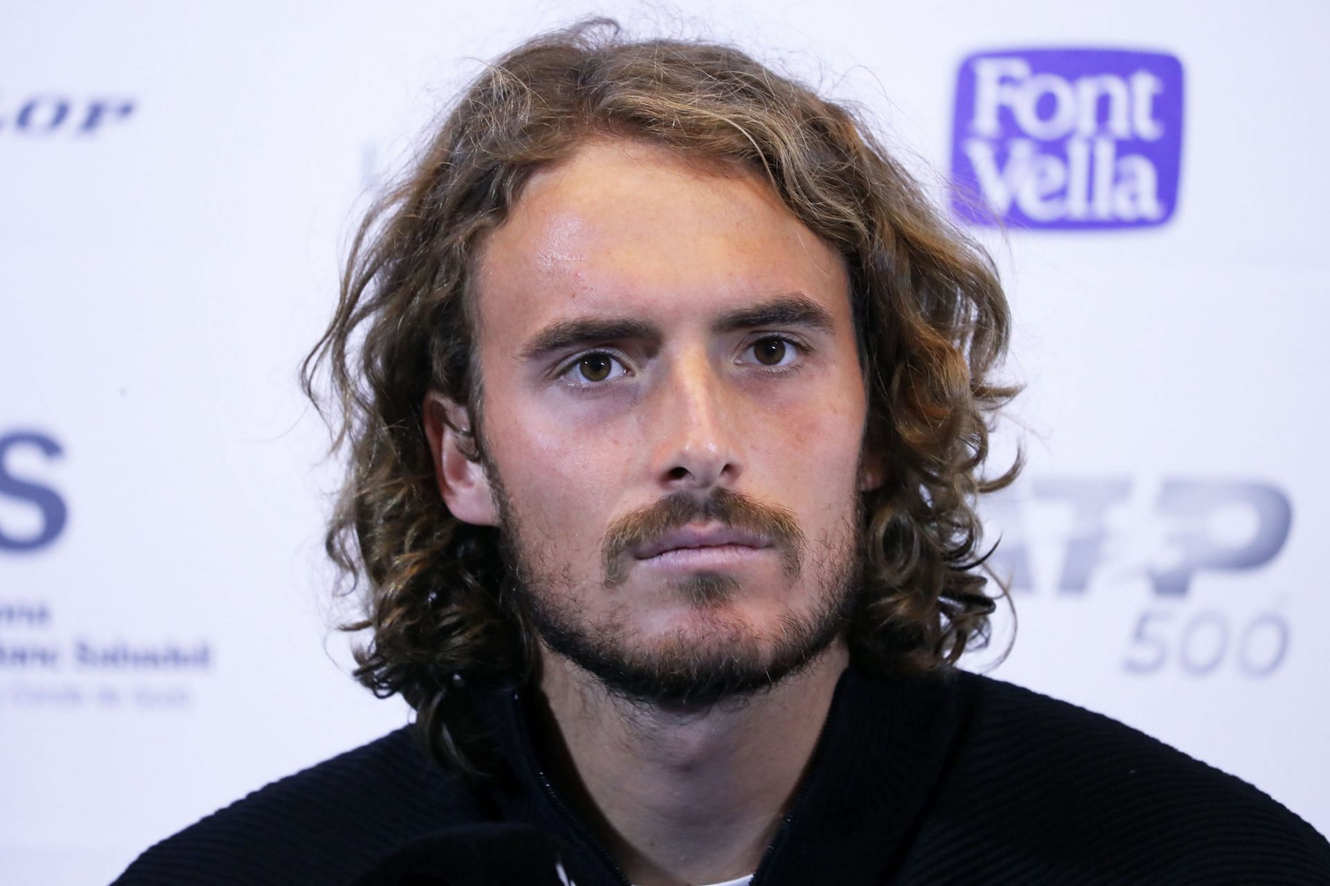 Stefanos Tsitsipas Press Conference - Barcelona Open Banc Sabadell - Source: Getty