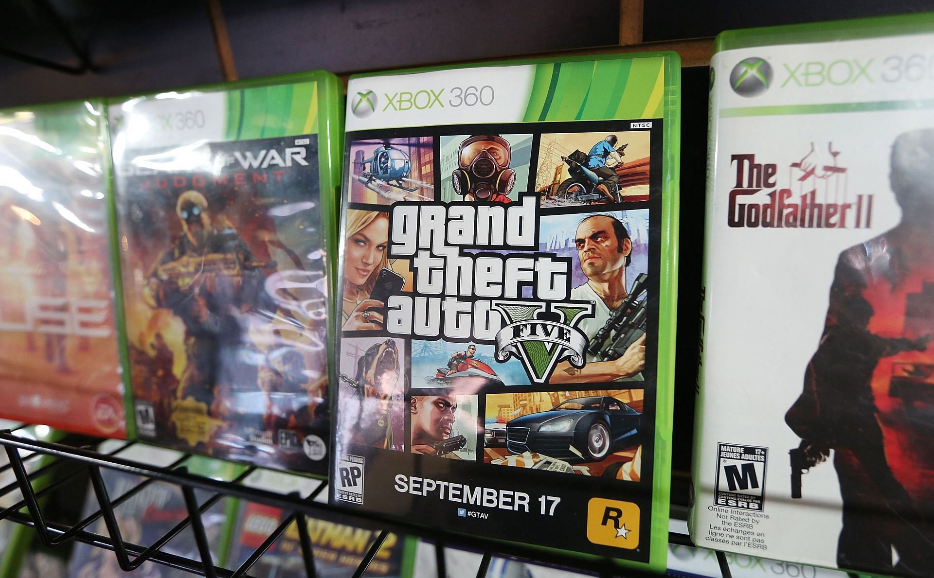 Grand Theft Auto Video Game Rakes In 800 Million Dollars Within One Day Of Sales - Source: Getty