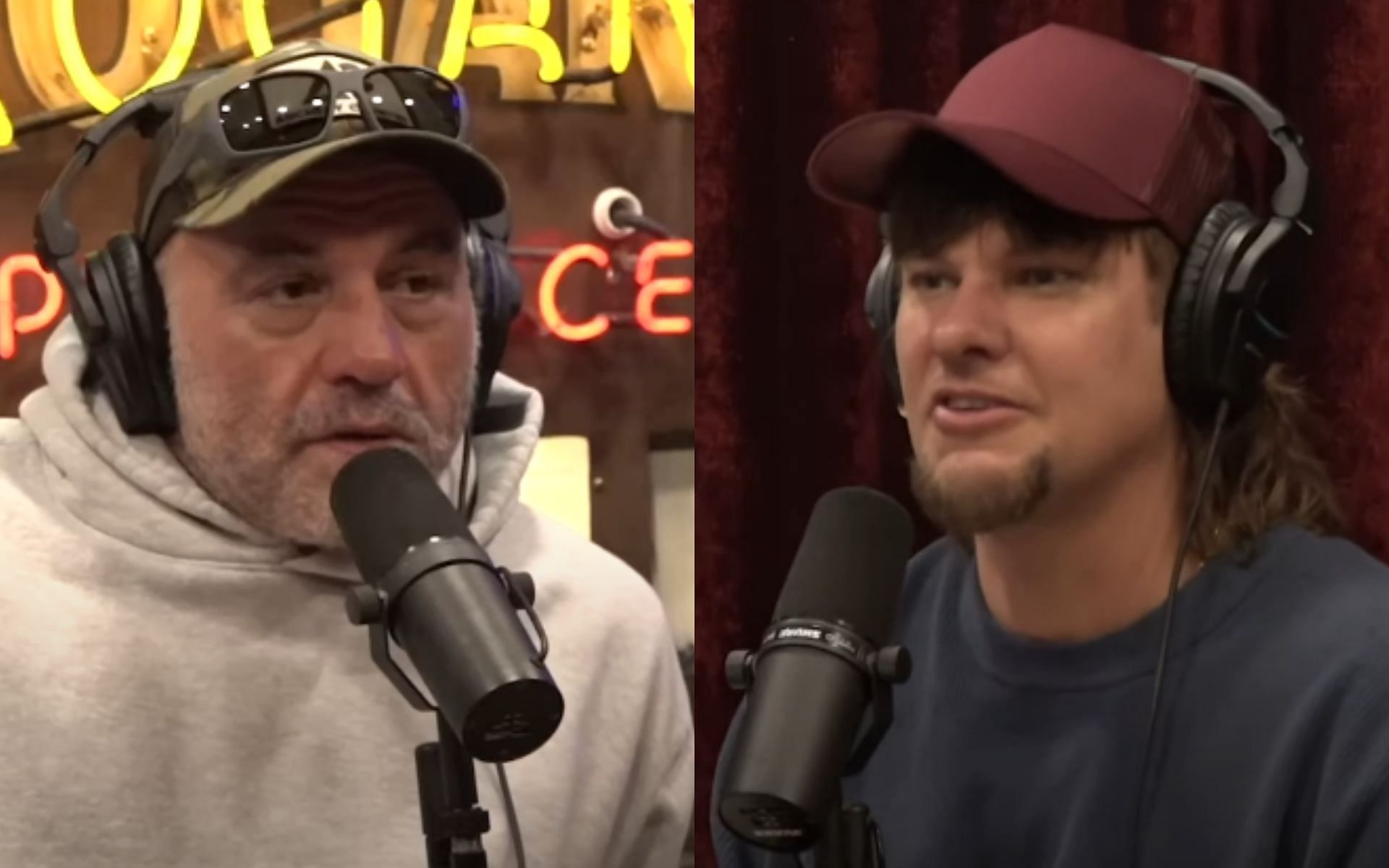 Joe Rogan and Theo Von discuss benefits of learning MMA at young age [Image courtesy: This Past Weekend w/Theo Von on YouTube]