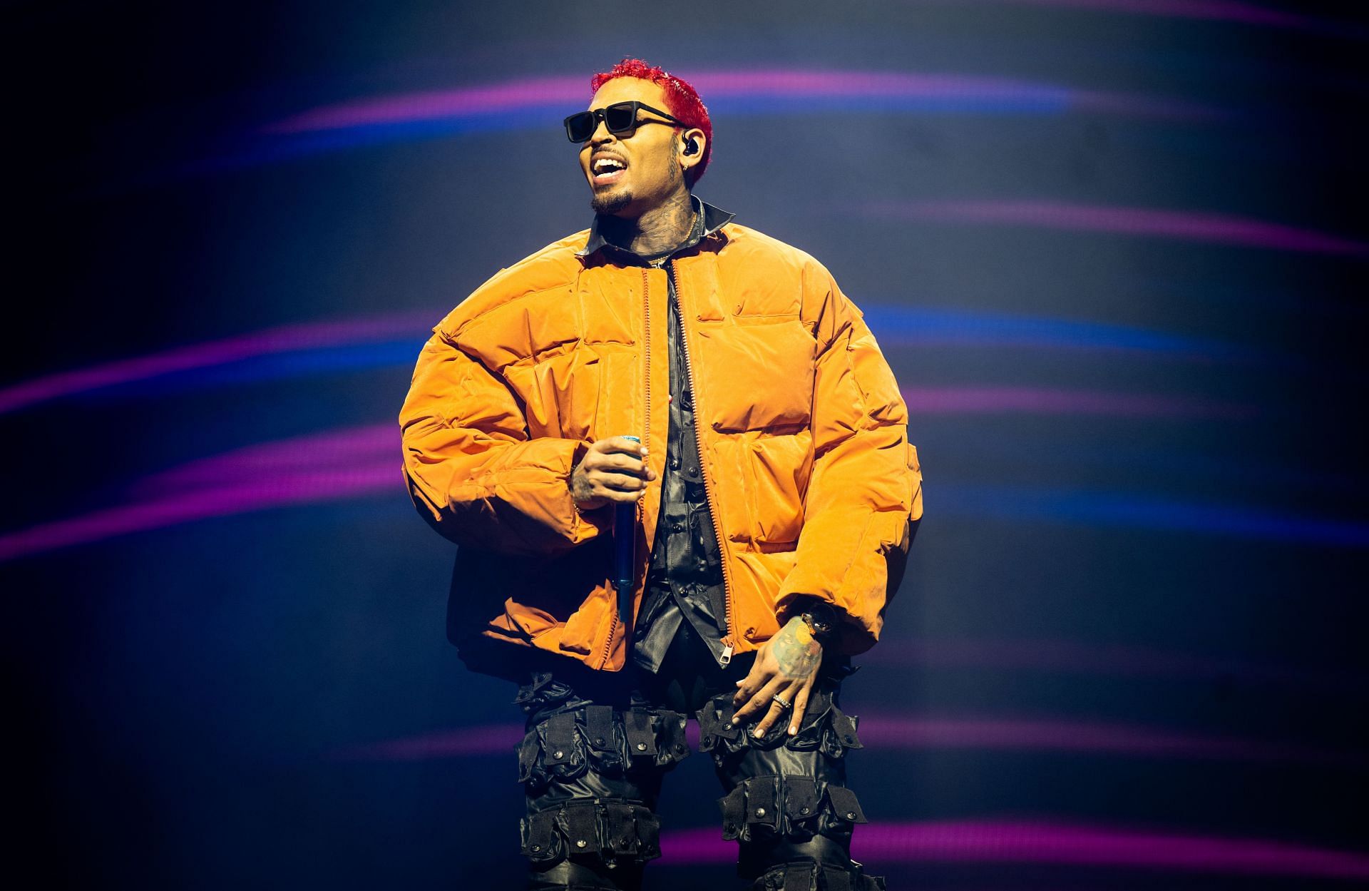 Chris Brown Performs At The O2 Arena - Source: Getty