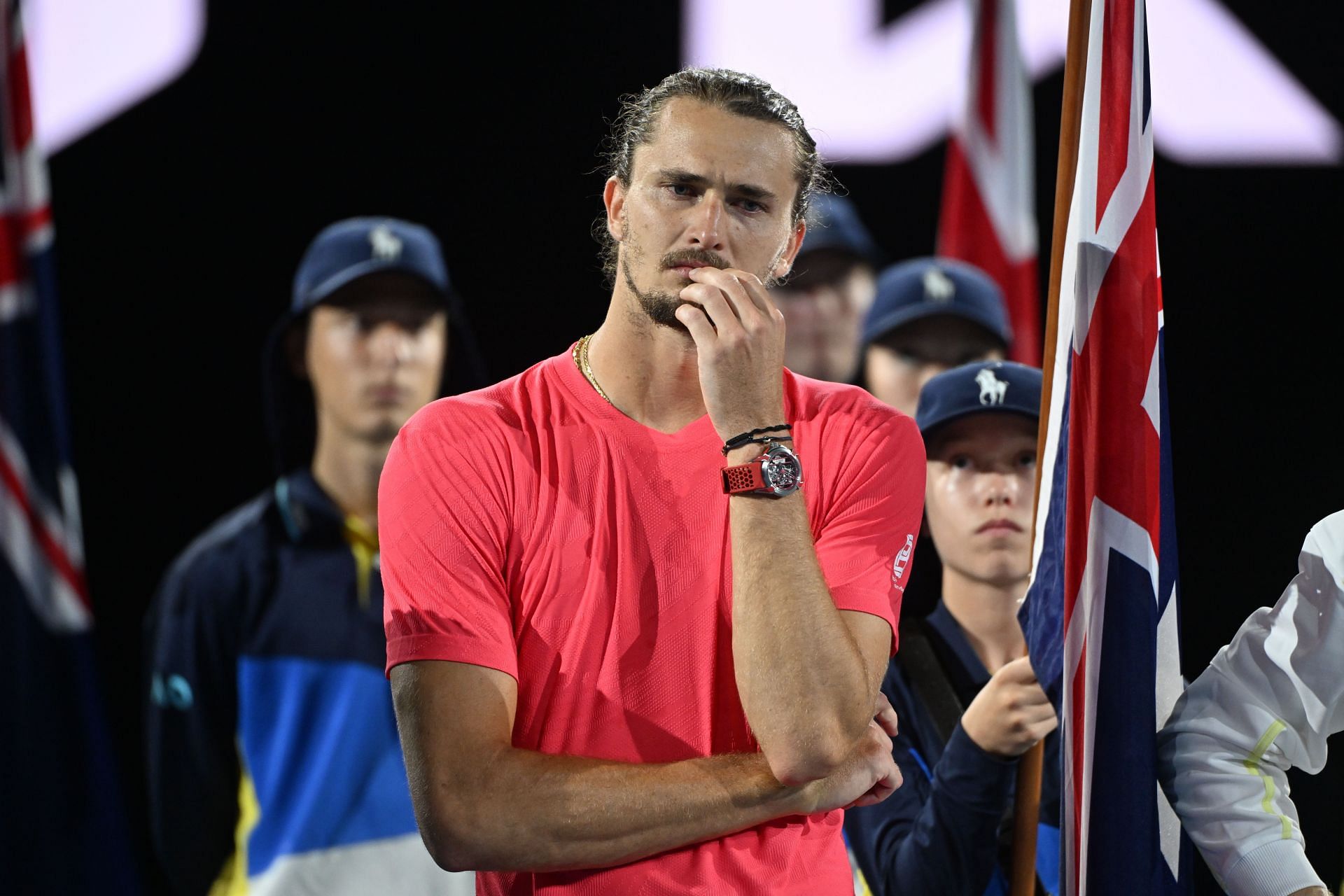 Zverev pictured at the 2025 Australian Open - Image Source: Getty