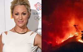 Caroline Pearce shares update amid deadly Hollywood Hills Sunset Fire: "Bags are packed just in case"
