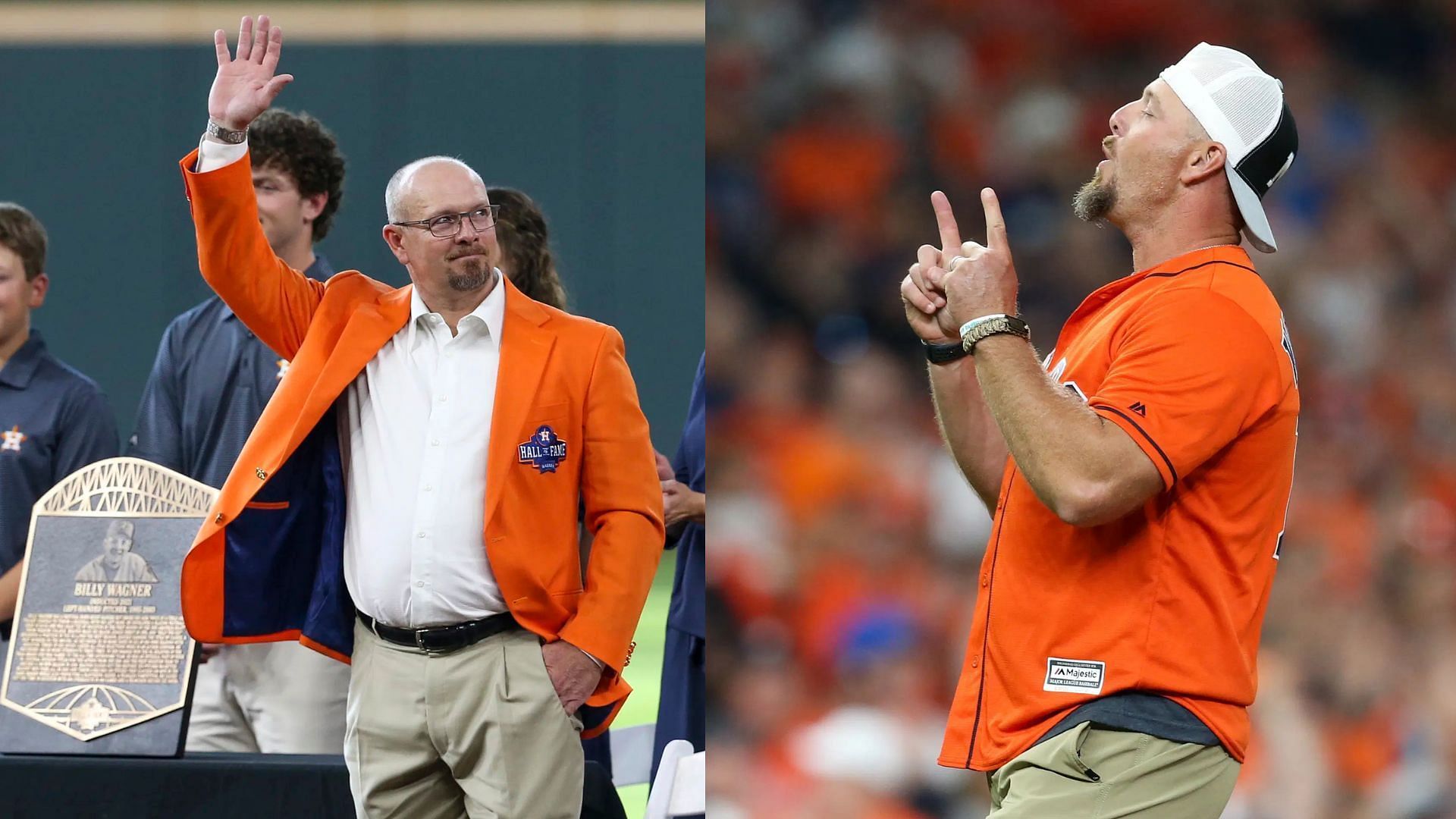 Houston Astros legend Billy Wagner gets emotional talking about his Hall of Fame induction (Photo Source: IMAGN)