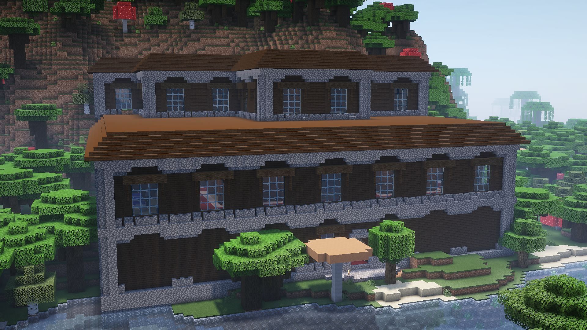 There are some tricks to easily raid Woodland Mansion (Image via Mojang Studios)