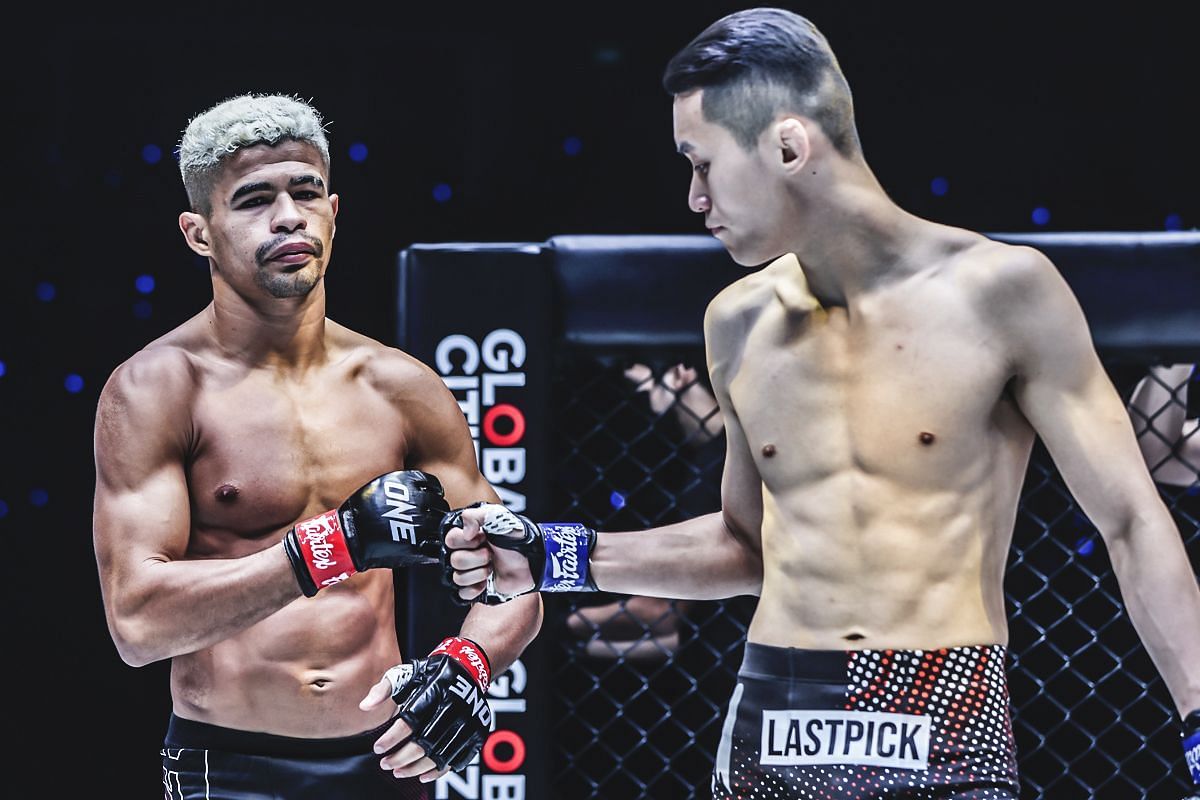 Fabricio Andrade surprised rematch with Kwon Won il at ONE 170 finished quickly. -- Photo by ONE Championship