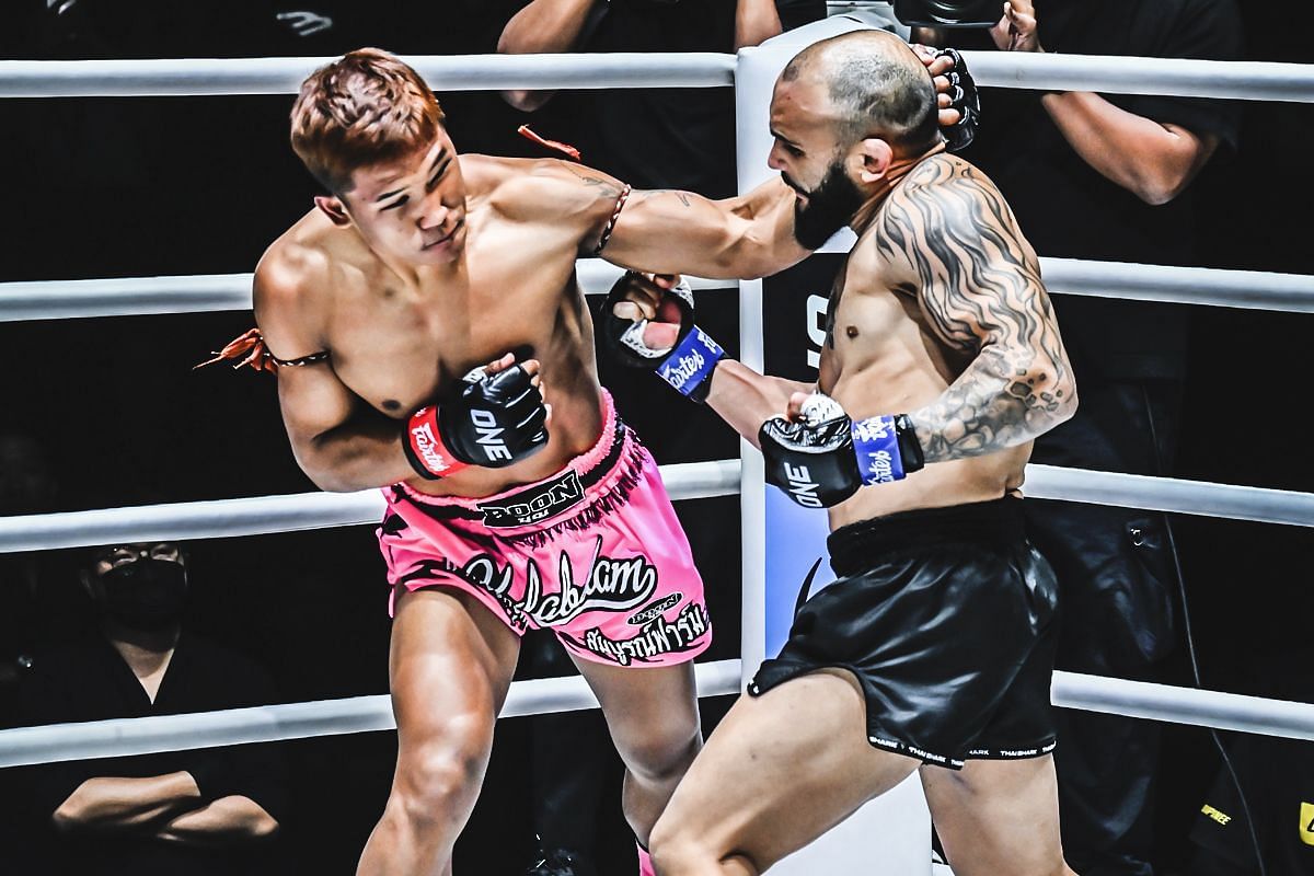 Kulabdam overcame an early knockdown to defeat John Lineker at ONE Fight Night 27. [Photo via: ONE Championship]