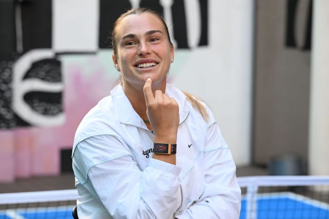 "Aryna Sabalenka's gonna be pregnant by US Open"; "Not the time for