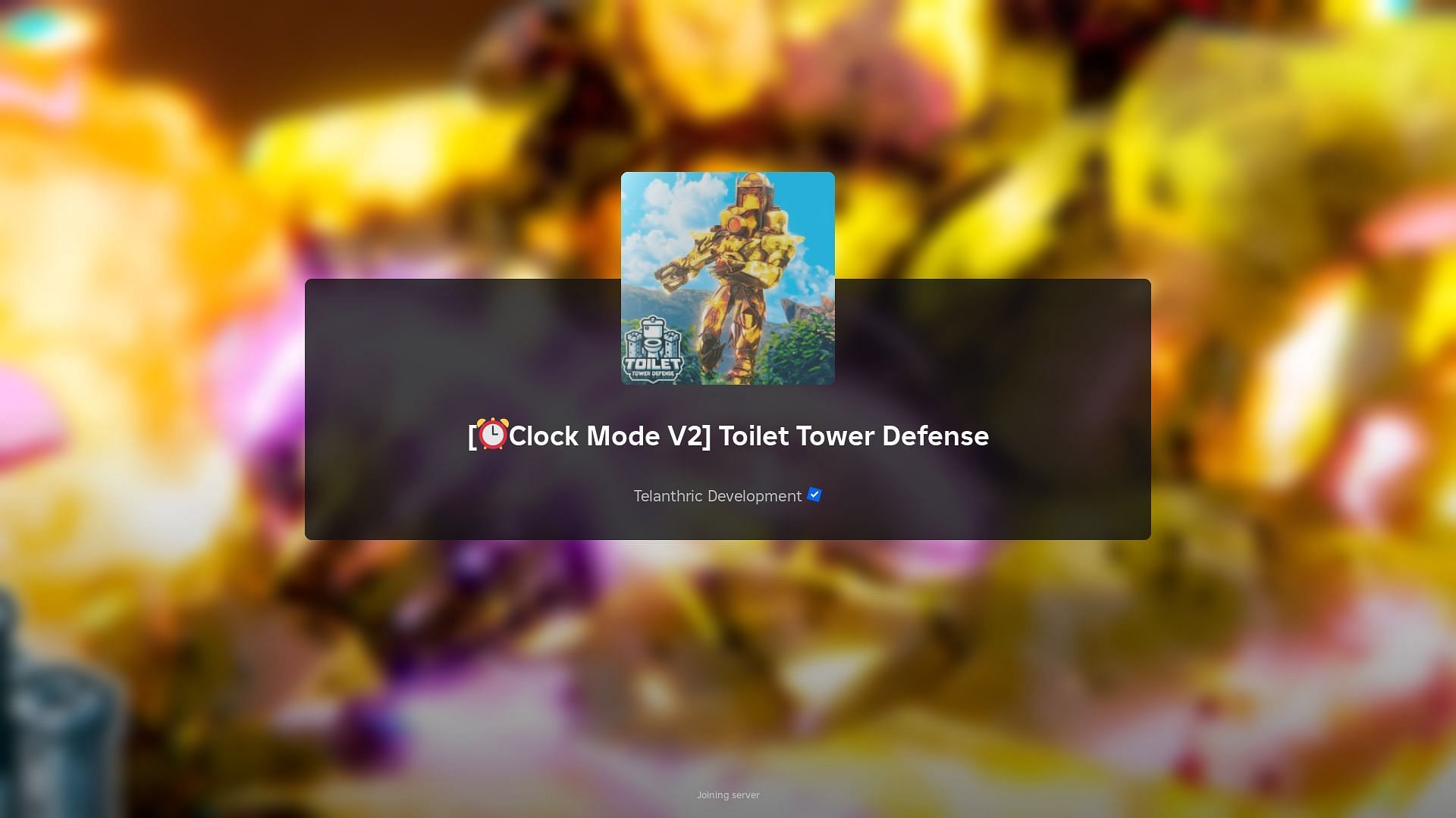 Roblox Toilet Tower Defense