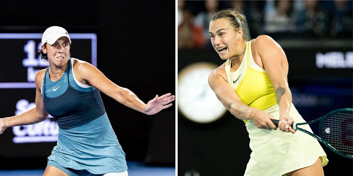 Madison Keys (L) and Aryna Sabalenka (R); ( Source - Getty Images)