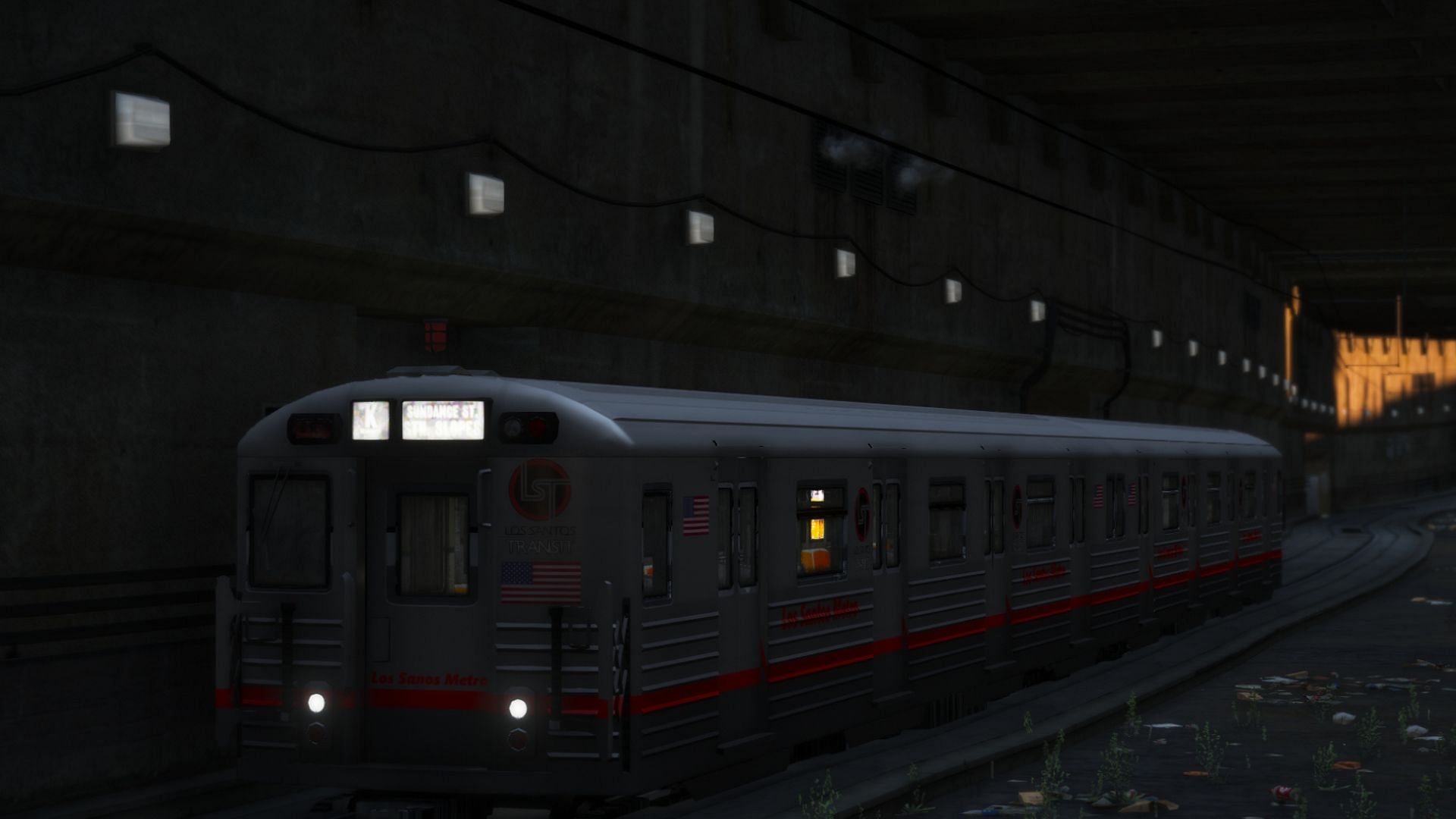 The modded LS Subway Train (Image via gta5-mods.com)