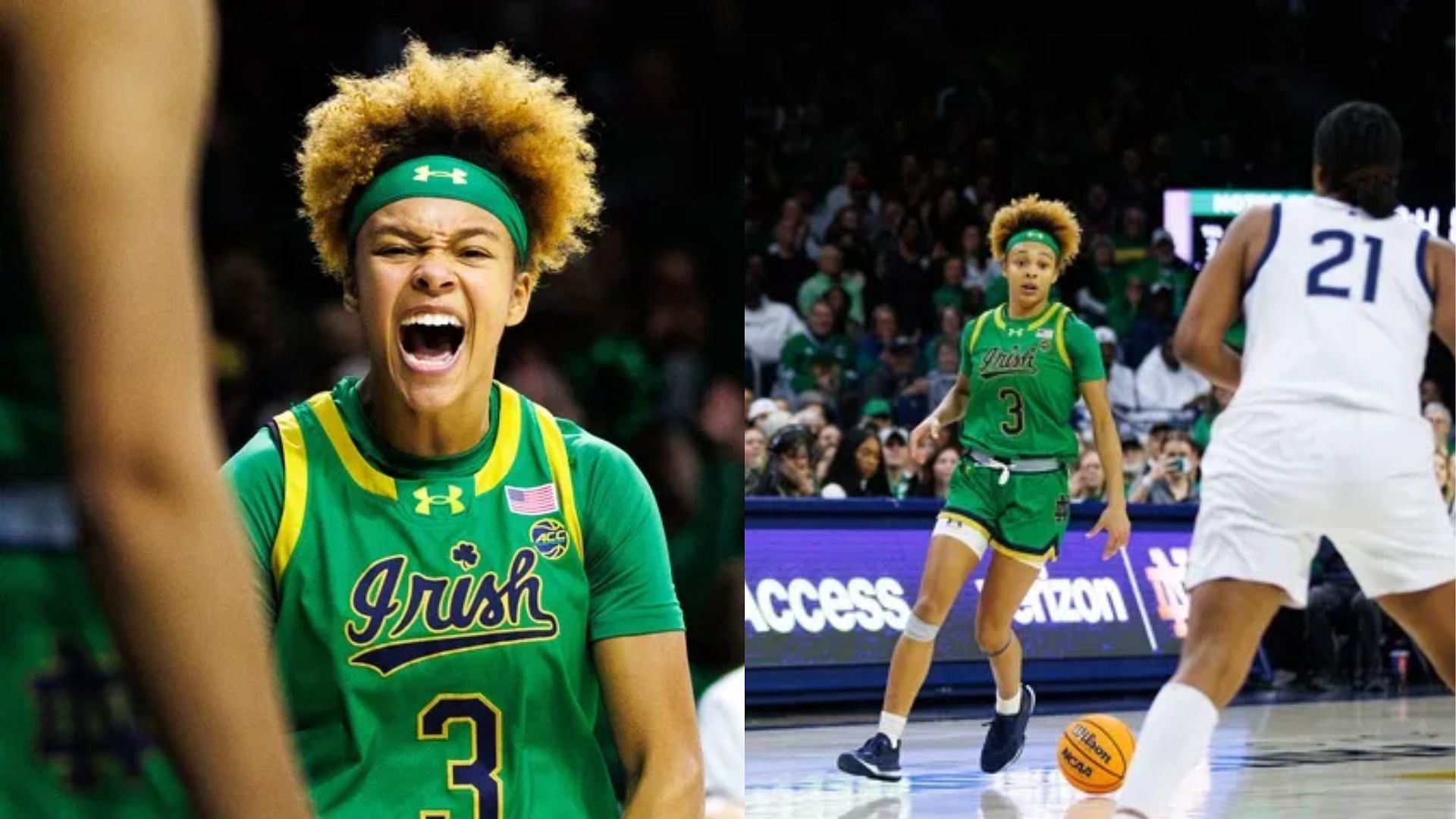 Notre Dame guard Hannah Hidalgo (Image Source: IMAGN)