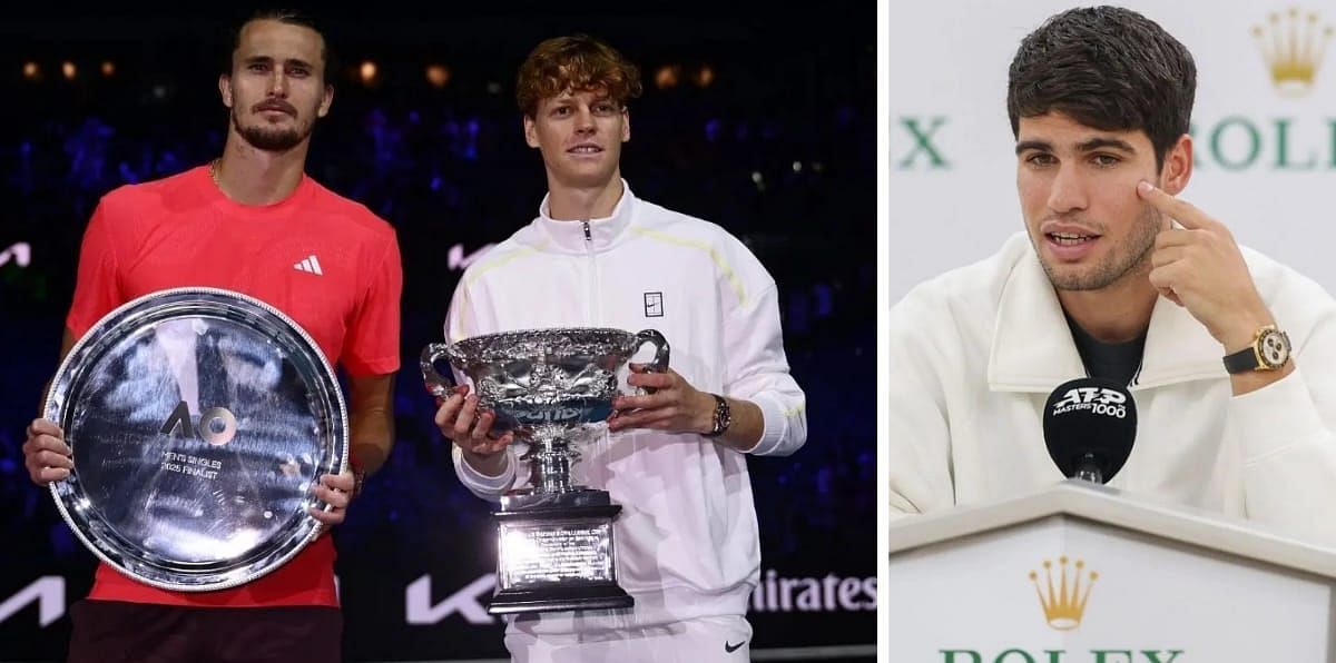 Carlos Alcaraz sends emotional message to Alexander Zverev (Source - GETTY)