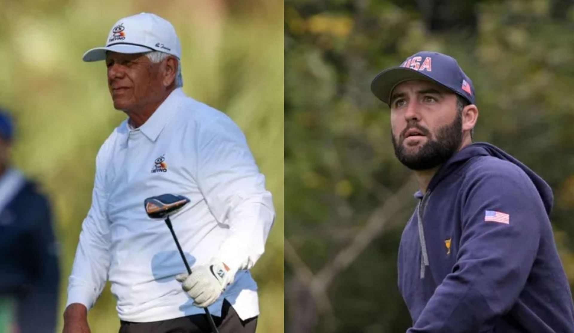 Lee Trevino and Scottie Scheffler (Image via Imagn)