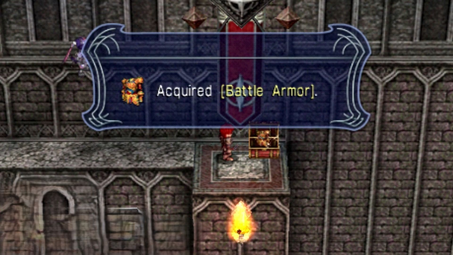 Acquiring the Battle Armor in Valestein Castle in in Ys Memoire The Oath In Felghana (Image via Marvelous/XSEED)