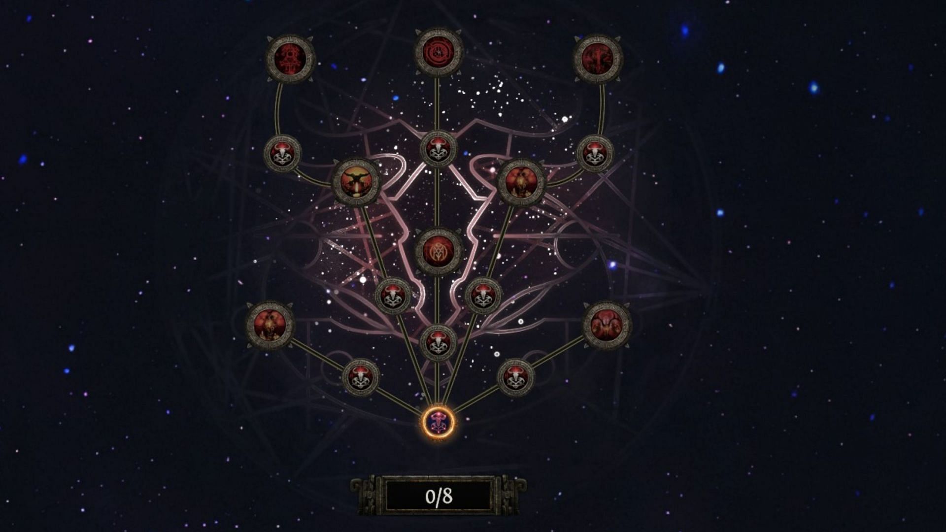 Ritual league passive tree (Image via GGG) 