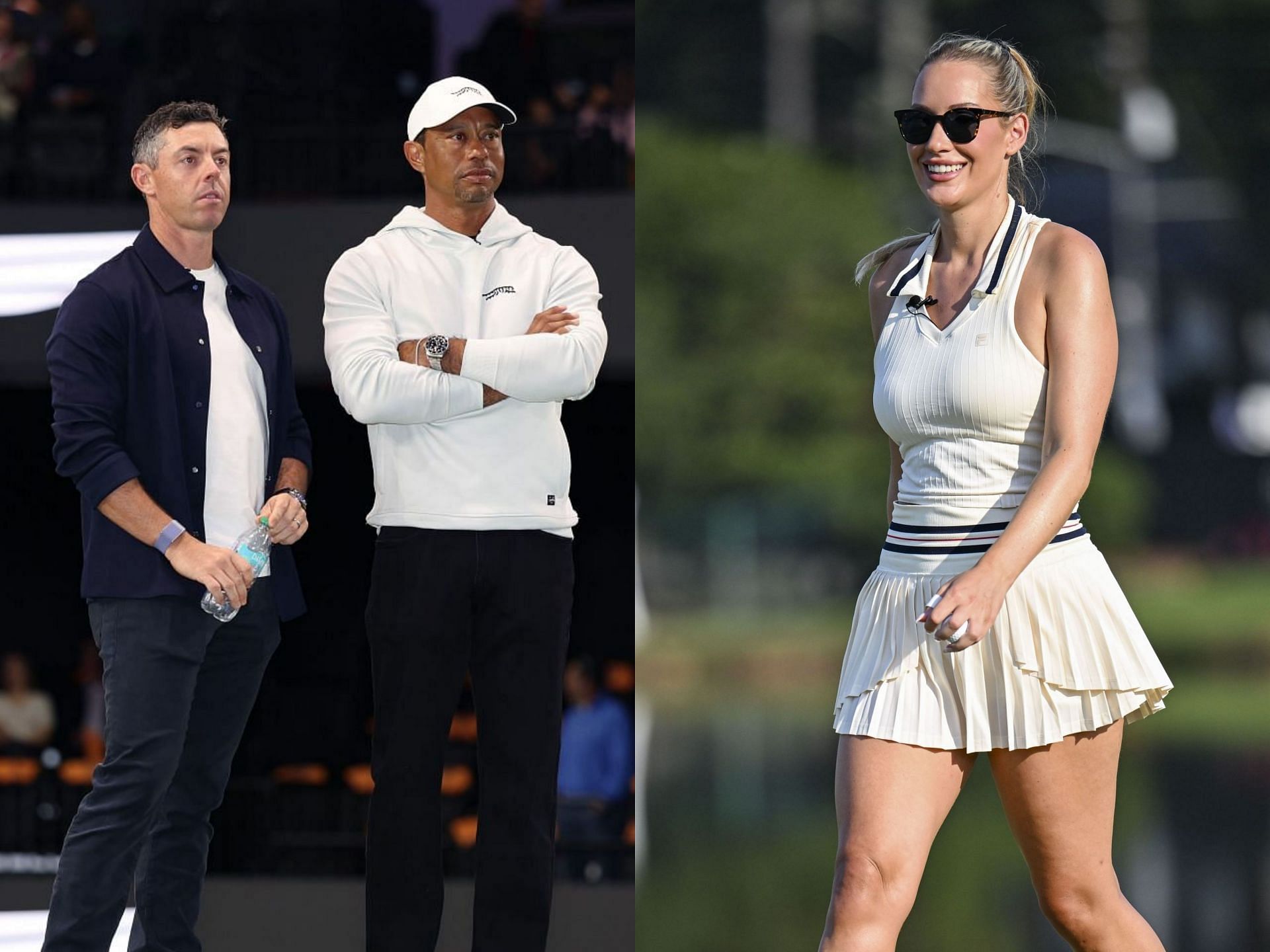 Paige Spiranac gives her verdict on Tiger Woods and Rory McIlroy