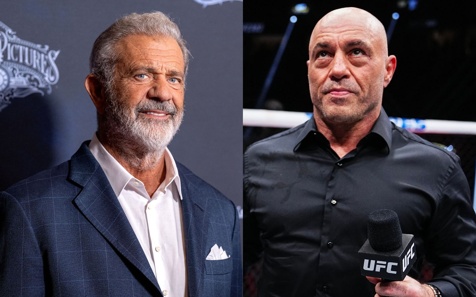 Mel Gibson talksto Joe Rogan about UFC fight that left him emotional. [Images courtesy: Getty]