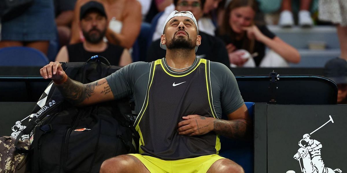 Nick Kyrgios faces reality check with crushing Australian Open 1R loss (Source: Getty)