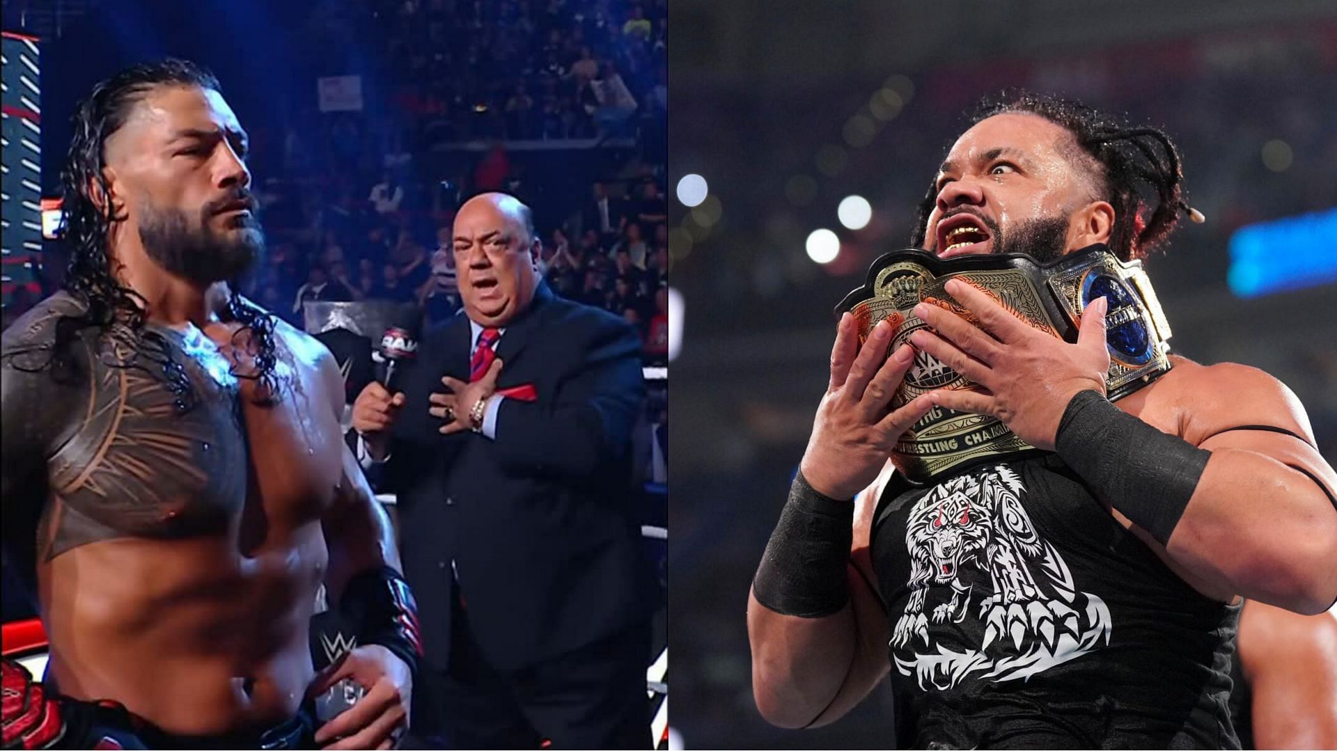 WWE, Roman Reigns, Solo Sikoa, Jacob Fatu, Bloodline, 