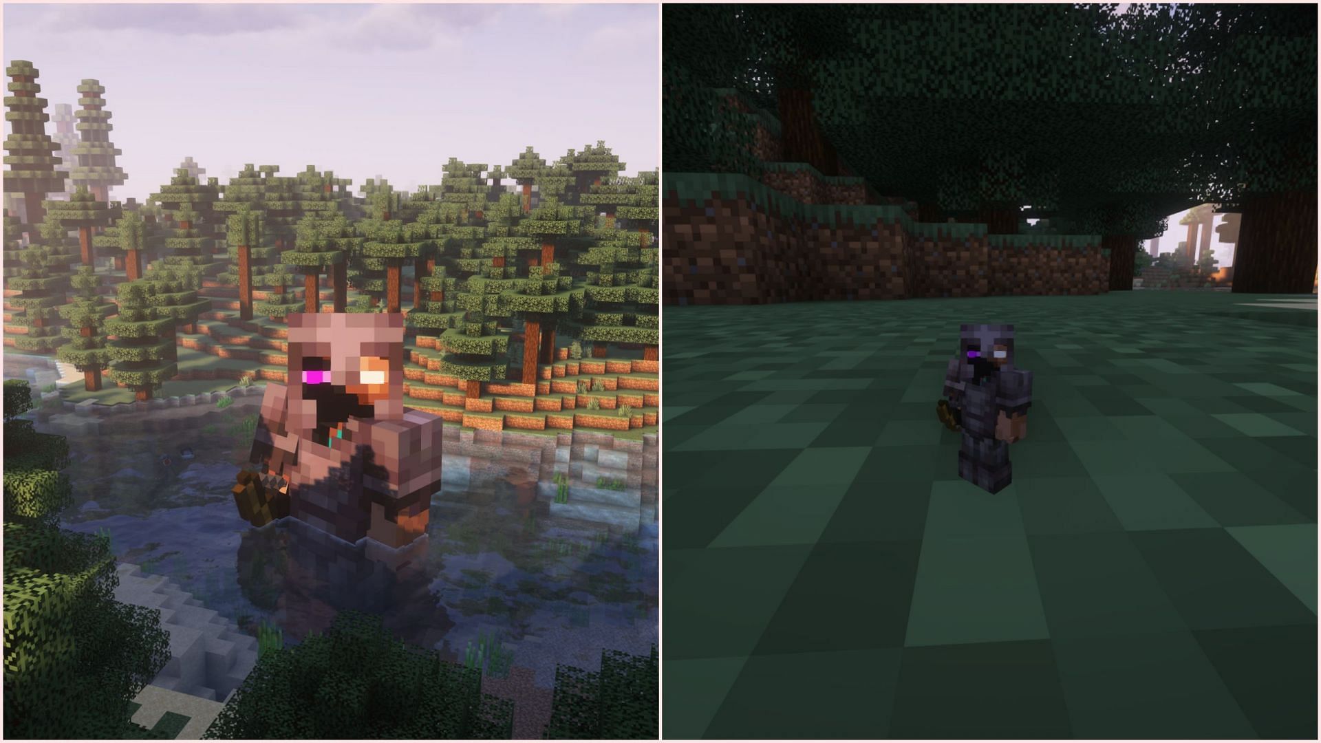 You can change the size of any player or mob in Minecraft (Image via Mojang Studios)