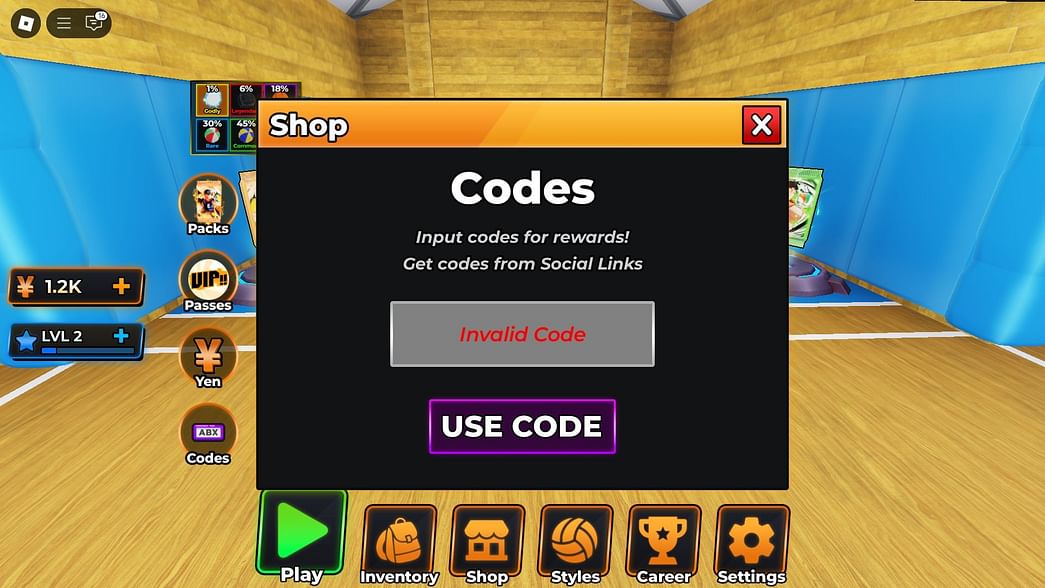 Volleyball Legends codes (March 2025)