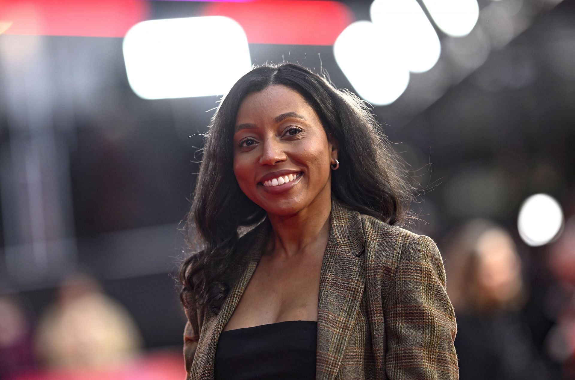 Ani Nelson as seen at the 68th BFI London Film Festival in October 2024 (Image via Getty)