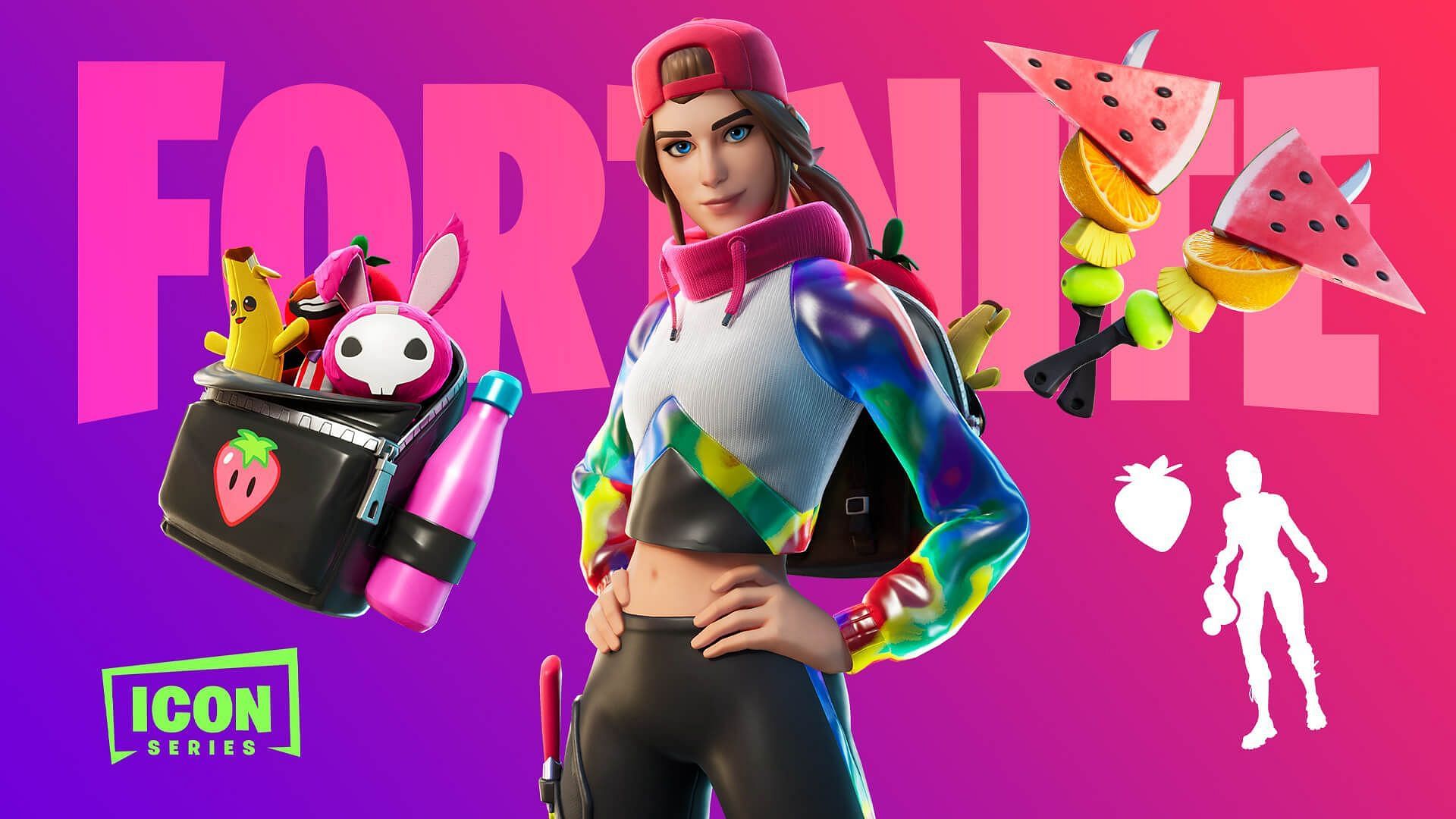 Loserfruit skin is now in Fortnite (Image via Epic Games)