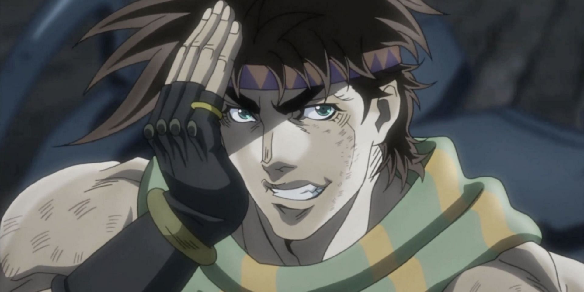 Joseph Joestar as seen in anime (Image via David Production)