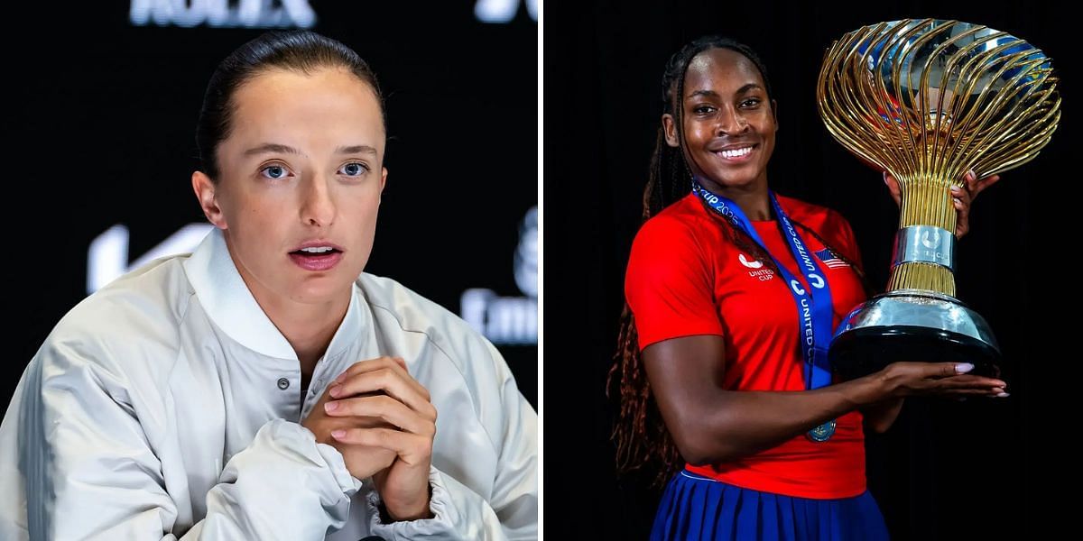 Iga Swiatek Coco Gauff