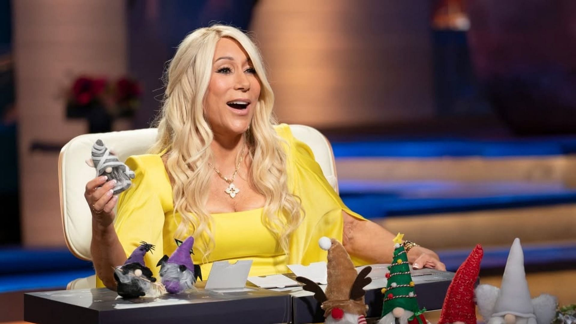 Lori Greiner in Shark Tank (Image source via Instagram @sharktankabc)