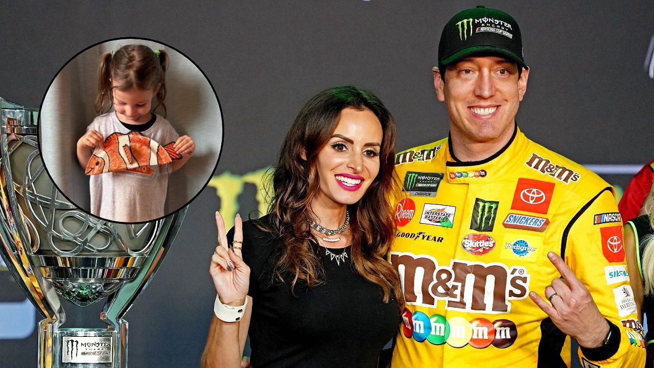 Kyle Busch, Samantha Busch, and Lennix Busch