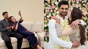 सानिया मिर्जा के एक्स हसबैंड शोएब मलिक ने मनाई अपनी तीसरी शादी की पहली एनिवर्सरी, पत्नी सना जावेद संग हुए रोमांटिक; देखें तस्वीरें