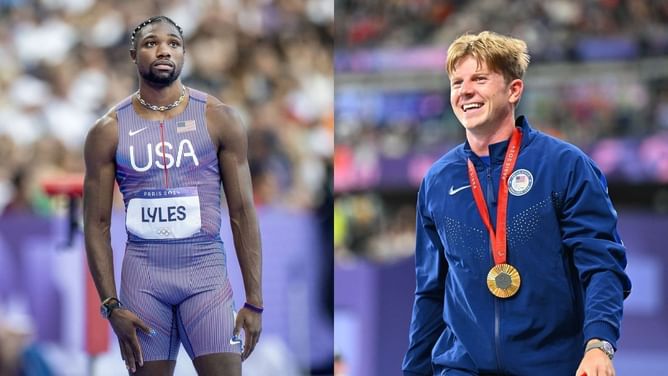 “I got mad beef with Noah Lyles”- Hunter Woodhall makes honest confession about what led to his COVID-19 diagnosis at the Paris Olympics