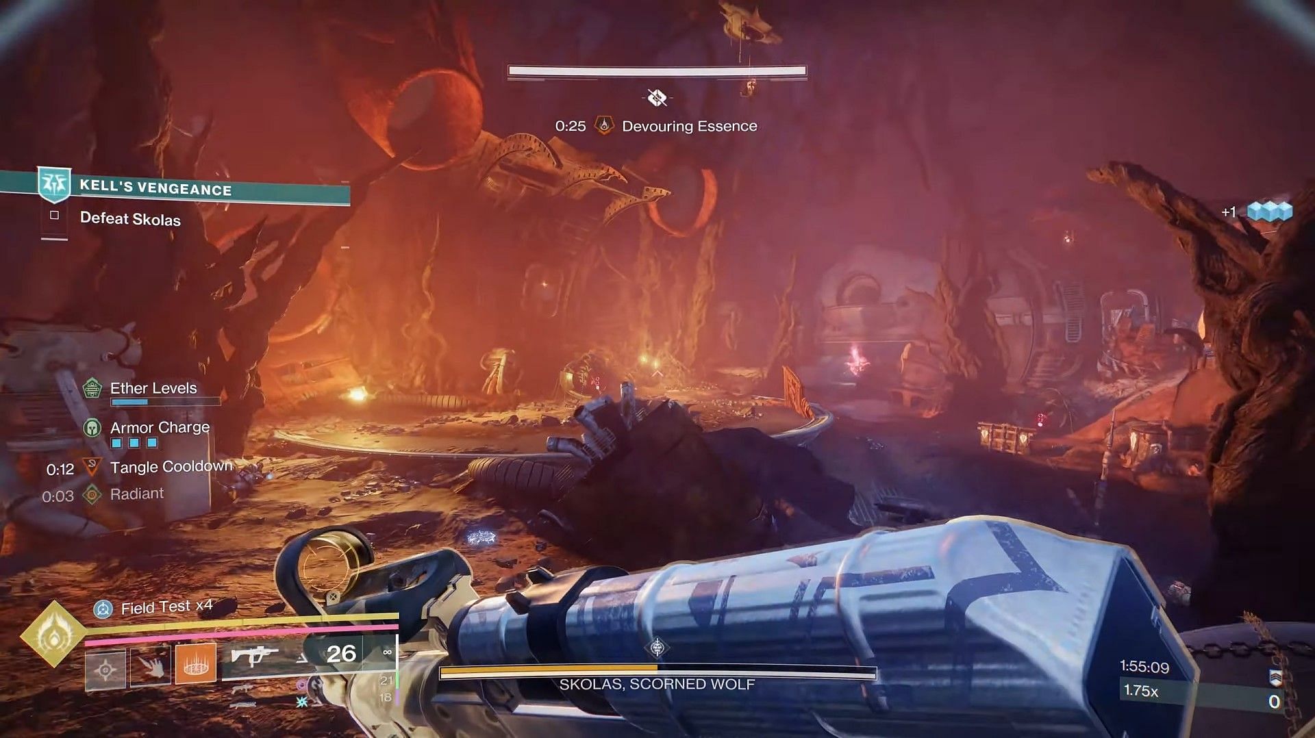 Devoured Essence debuff in Destiny 2 (Image via Bungie/Esoterickk YT)