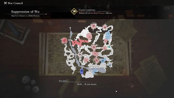 Dynasty Warriors Origins: Suppression of Wu guide (Chapter 4)