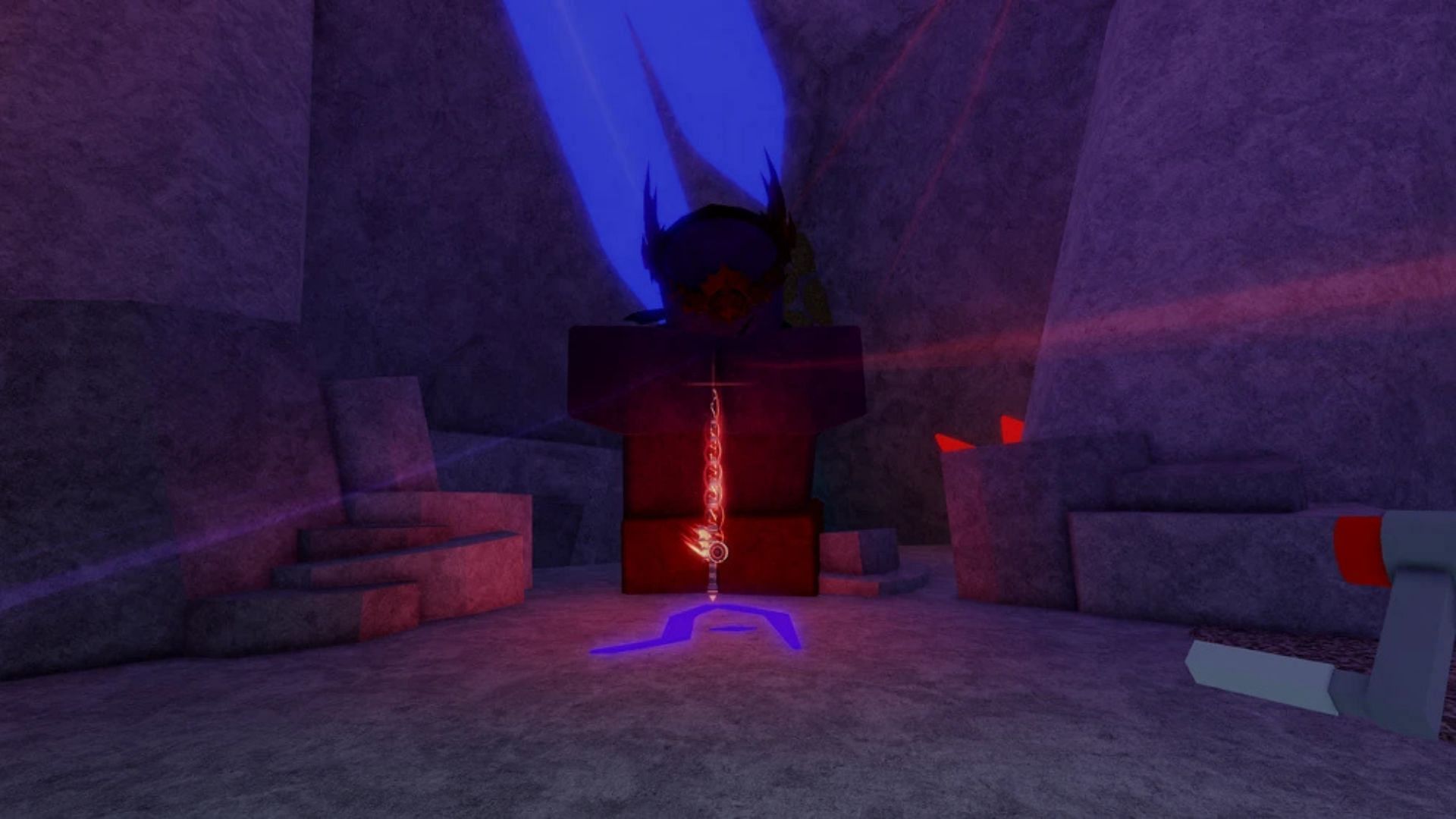 Rod of the Depths in the Depths area (Image via Roblox)