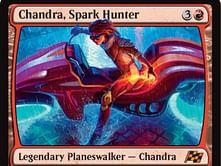 MTG Aetherdrift reveals Chandra Spark Hunter to end your games in a fun new way