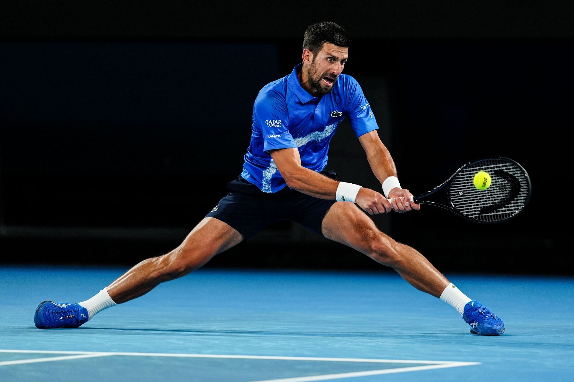 Novak Djokovic pictured at the 2025 Australian Open | Image Source: Getty