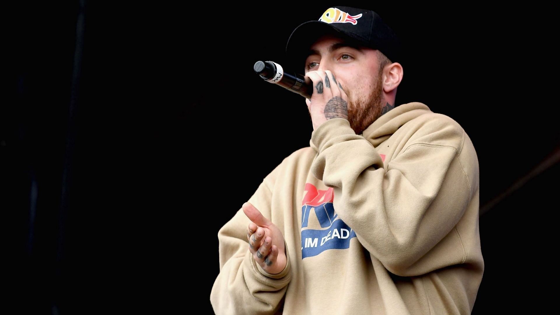 Rapper Mac Miller performs onstage during The Meadows Music &amp; Arts Festival Day 2 on October 2, 2016, in Queens, New York. (Image via Getty/Jeff Kravitz)