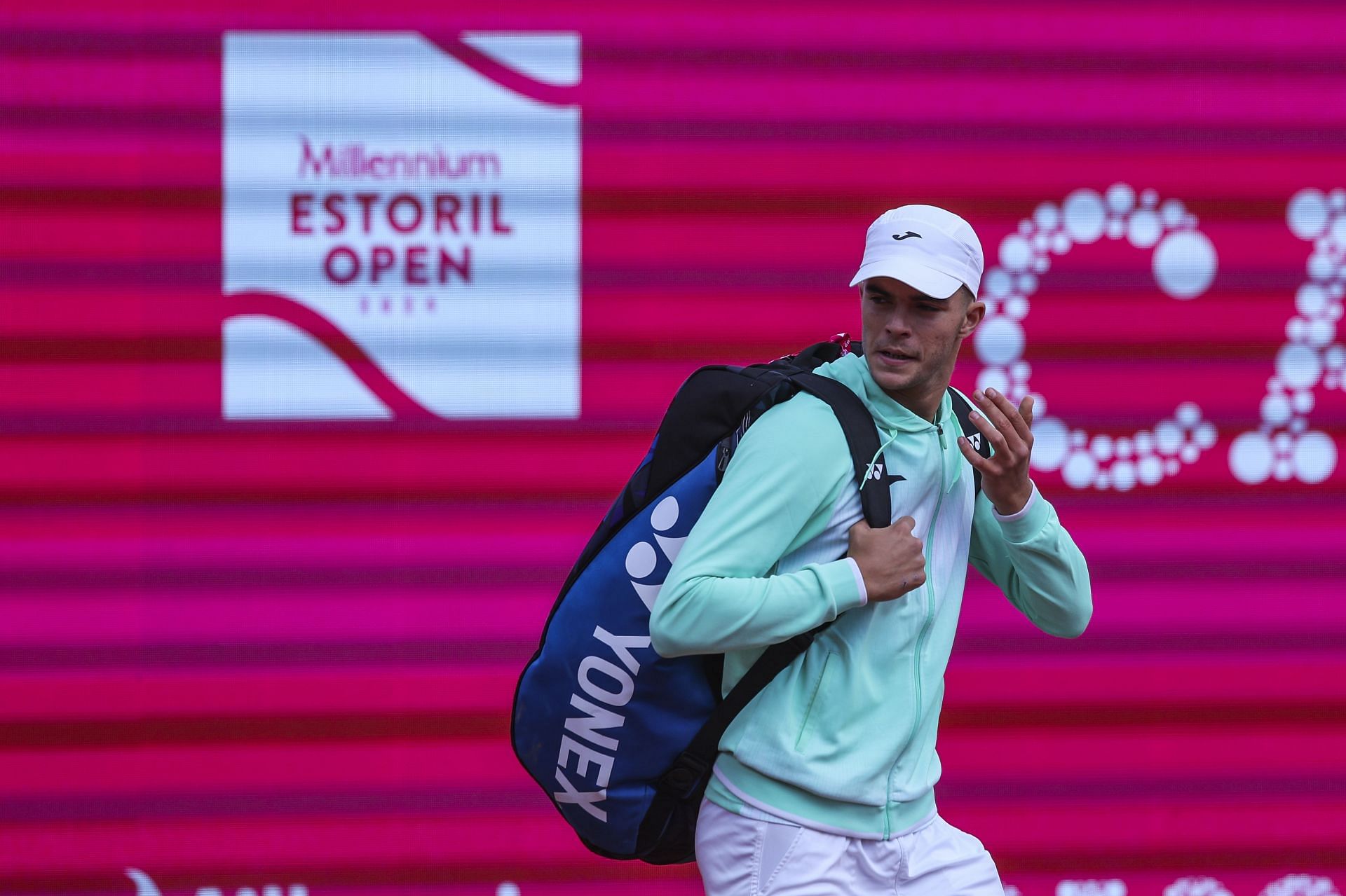 Jaime Faria at the Estoril Open 2024. (Photo: Getty)