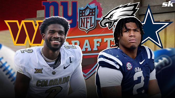 Tony Pauline’s NFC East Mock Draft: Shedeur Sanders replaces Daniel Jones in New York, Cowboys pick rising Mississippi DT