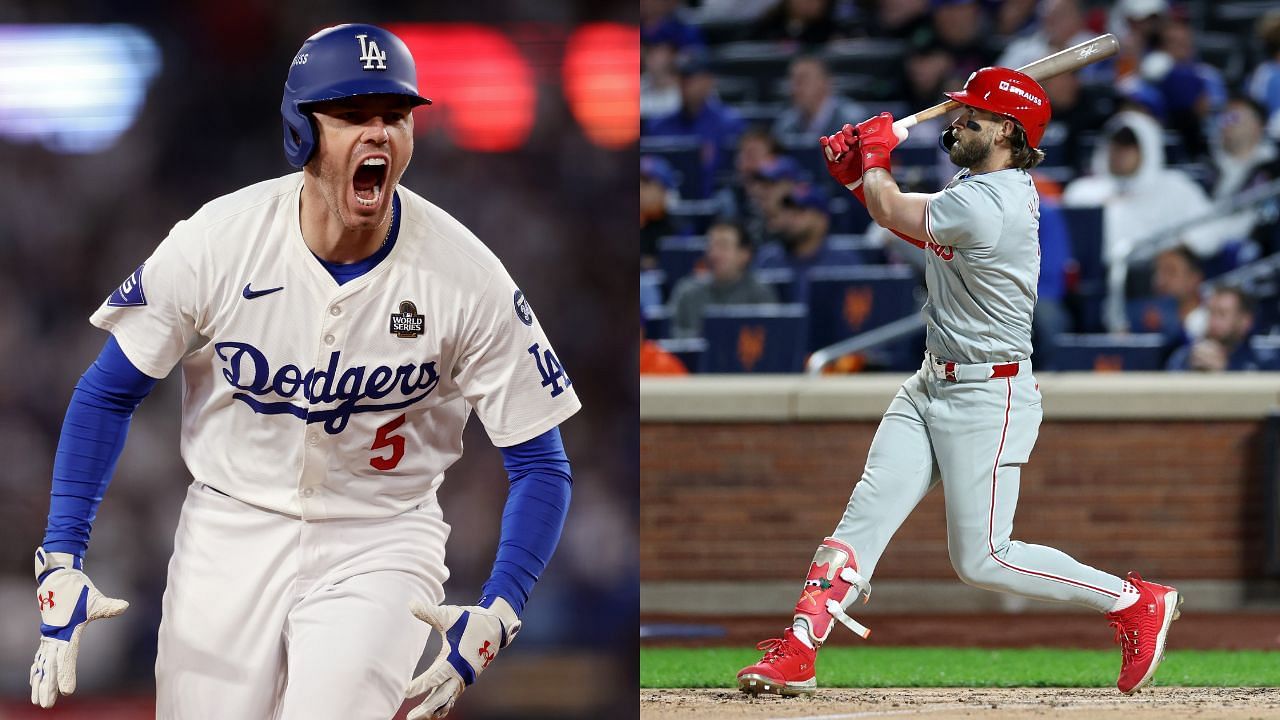 Ranking the top 10 MLB first basemen heading into the 2025 season ft. Freddie Freeman and Bryce Harper