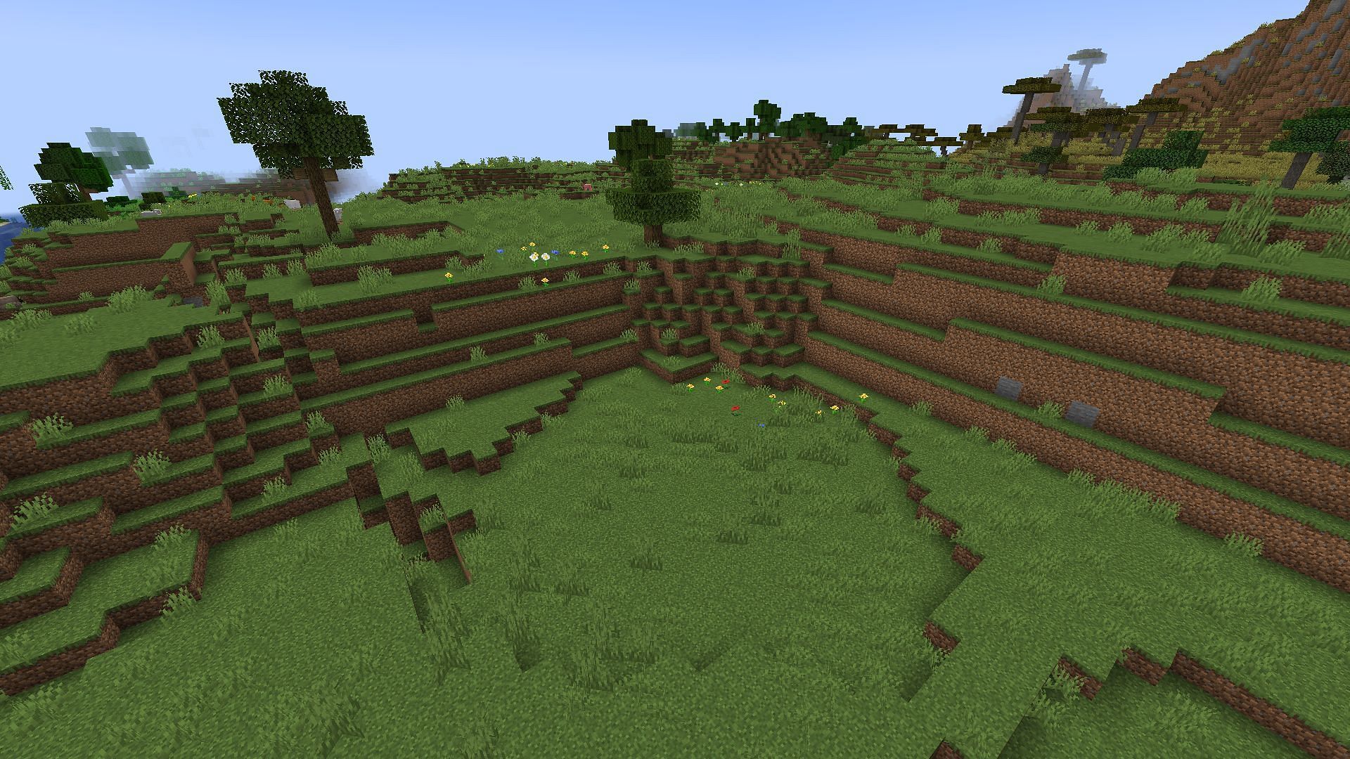 Plains are some of the most underrated Minecraft biomes (Image via Mojang Studios)