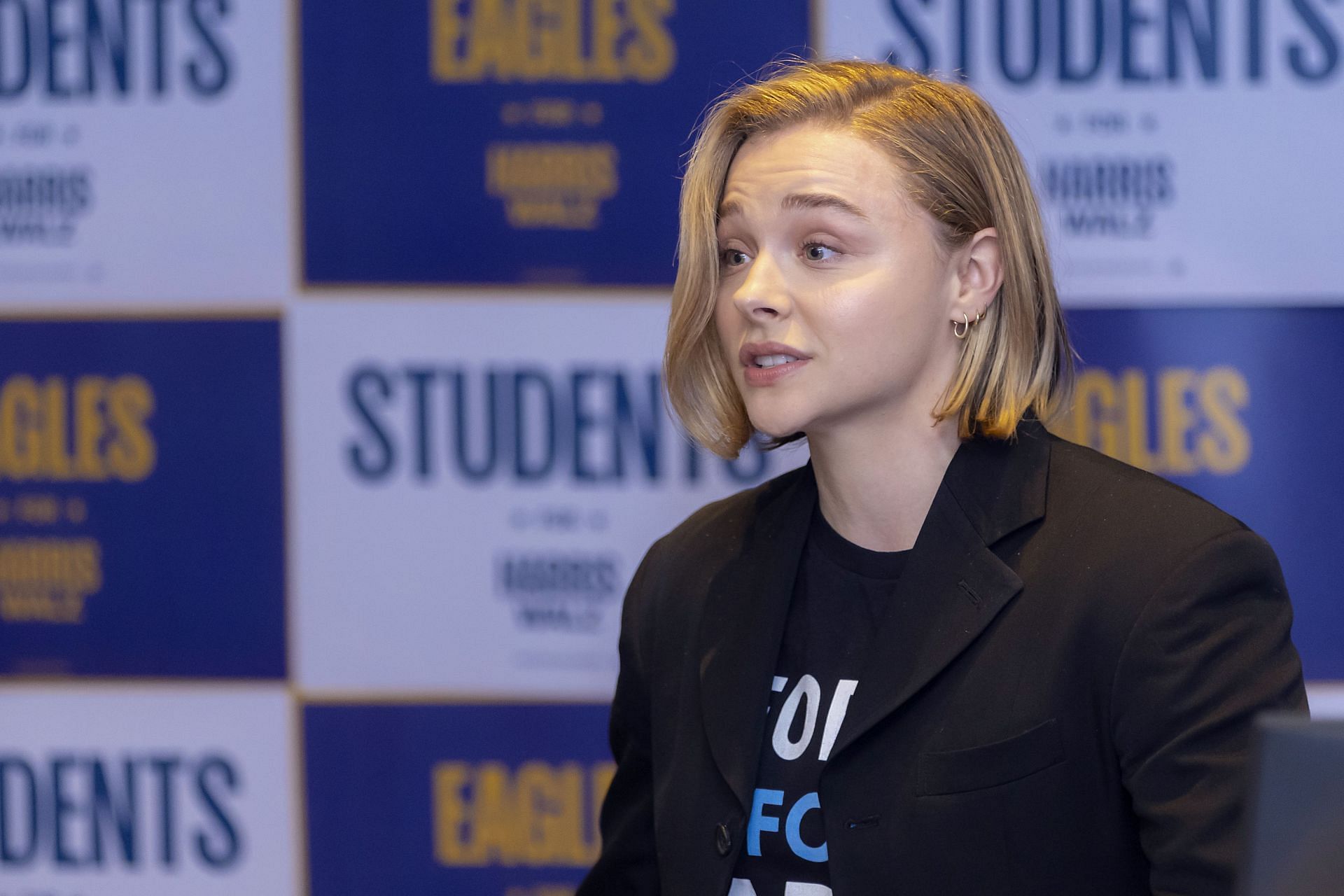 Chlo&euml; Grace Moretz Joins Team Harris-Walz To Rally Young Voters In Georgia - Source: Getty